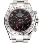 Super Clone Rolex Daytona Black Dial 80296