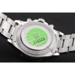 Super Clone Rolex Daytona Black Dial 80296 — on leather display