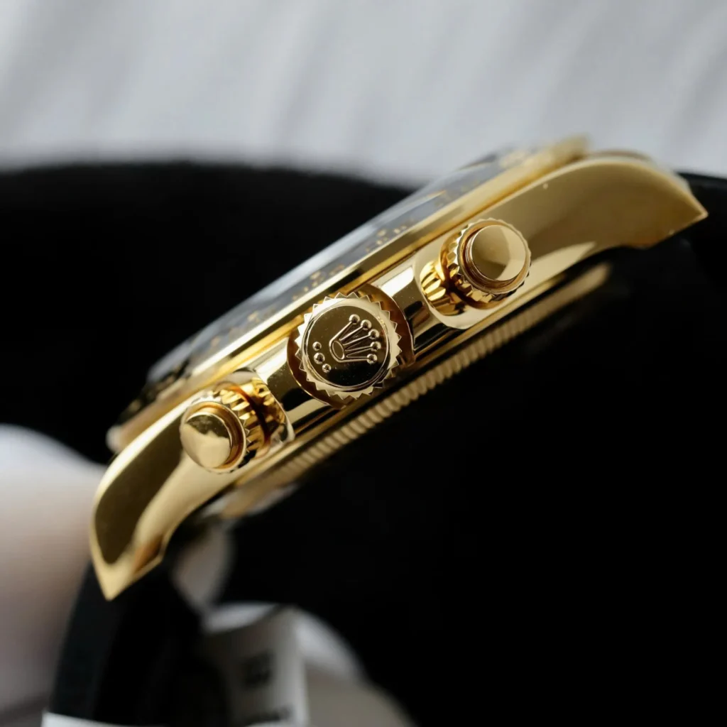 Super Clone Rolex Daytona Black Dial Yellow Gold 126518LN — view 9