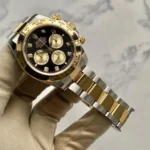 Super Clone Rolex Daytona Black Diamond Dial 126503 — side profile