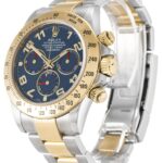 Super Clone Rolex Daytona Blue Dial 116523 — case and bezel