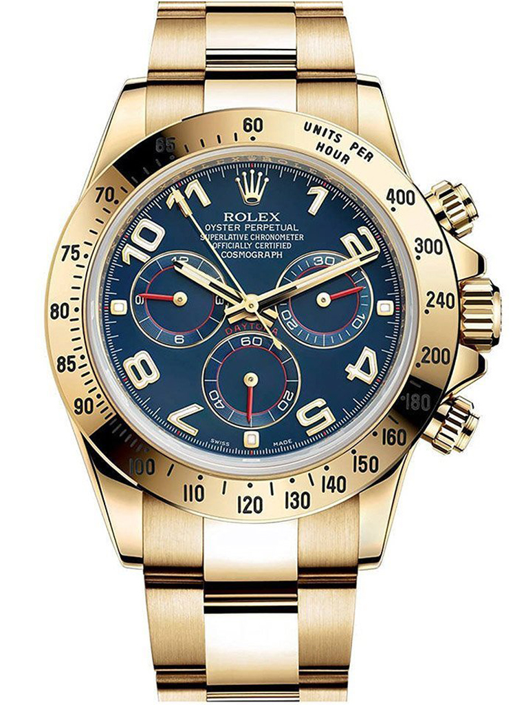 Super Clone Rolex Daytona Blue Dial 116528