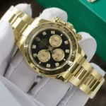 Super Clone Rolex Daytona Bright black Dial 126508 — case and bezel