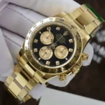 Super Clone Rolex Daytona Bright black Dial 126508 — bracelet detail
