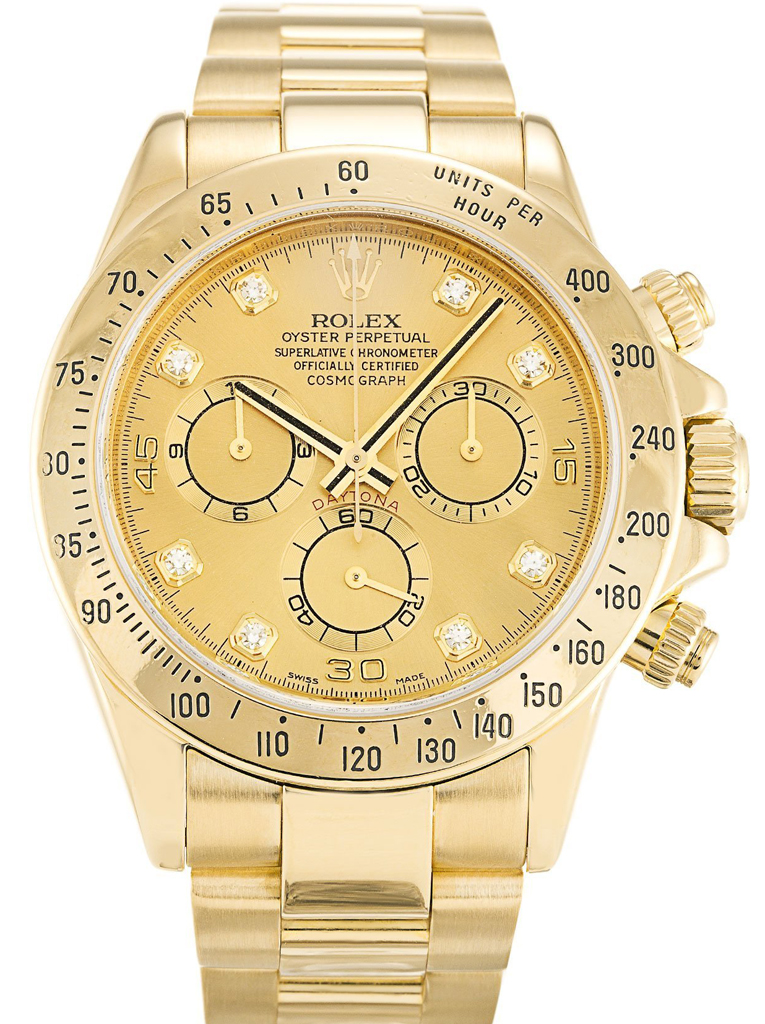 Super Clone Rolex Daytona Champagne Dial 116528