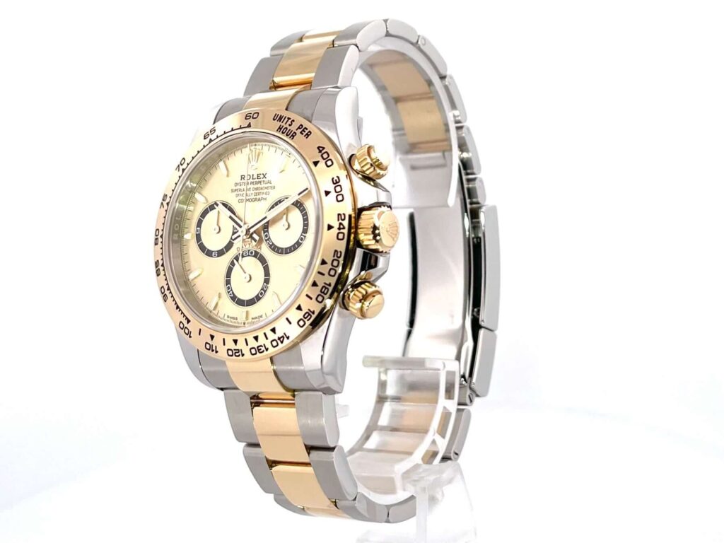 Super Clone Rolex Daytona Champagne Dial 126503 — case and bezel