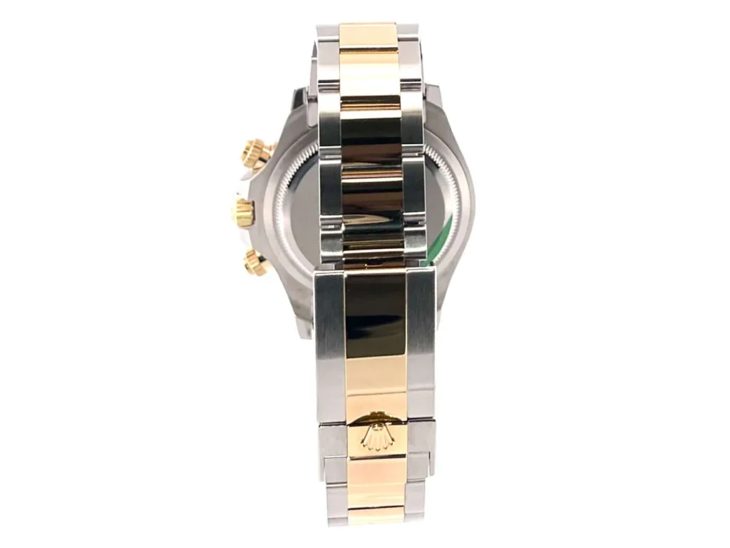 Super Clone Rolex Daytona Champagne Dial 126503 — movement / caseback view