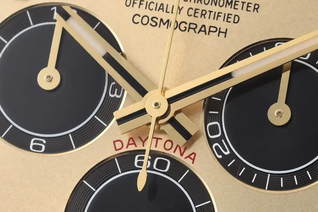 Super Clone Rolex Daytona Golden Dial 126518LN “Pikachu” — view 10