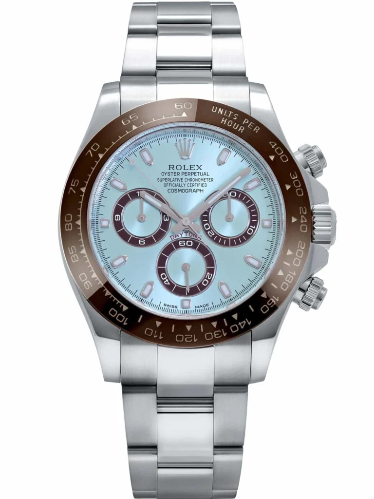 Super Clone Rolex Daytona Ice blue Dial 116506 “Platona”