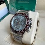 Super Clone Rolex Daytona Ice blue Dial 116506 “Platona” — case and bezel