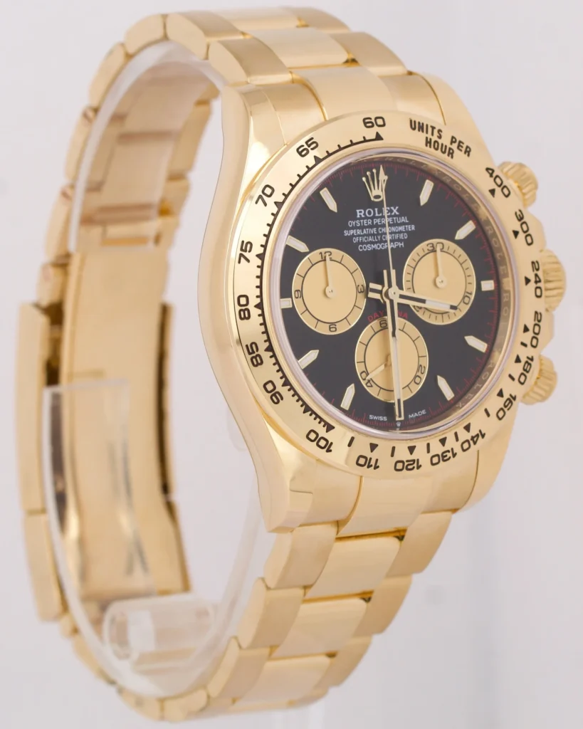 Super Clone Rolex Daytona Intense black Dial 126508 — dial close-up