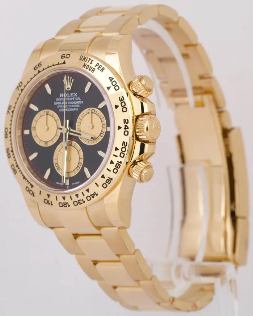 Super Clone Rolex Daytona Intense black Dial 126508 — case and bezel