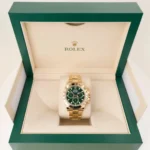Super Clone Rolex Daytona “John Mayer” Green Dial 116508 — dial close-up