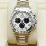 Super Clone Rolex Daytona Panda Dial 116509 Arabic Numberals — dial close-up