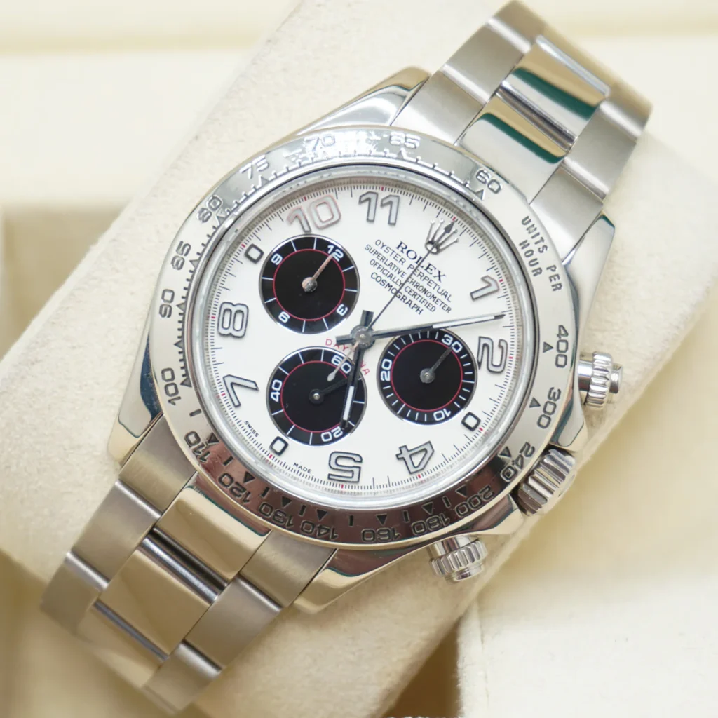 Super Clone Rolex Daytona Panda Dial 116509 Arabic Numberals — case and bezel