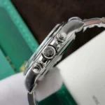Super Clone Rolex Daytona Silver Dial 116509 — case and bezel