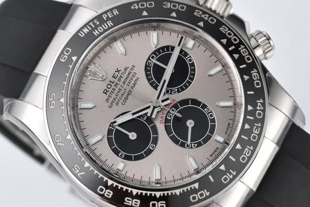 Super Clone Rolex Daytona Sunburst Dial “Ghost” 126519LN — bracelet detail