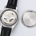 Super Clone Rolex Daytona Sunburst Dial “Ghost” 126519LN — movement / caseback view