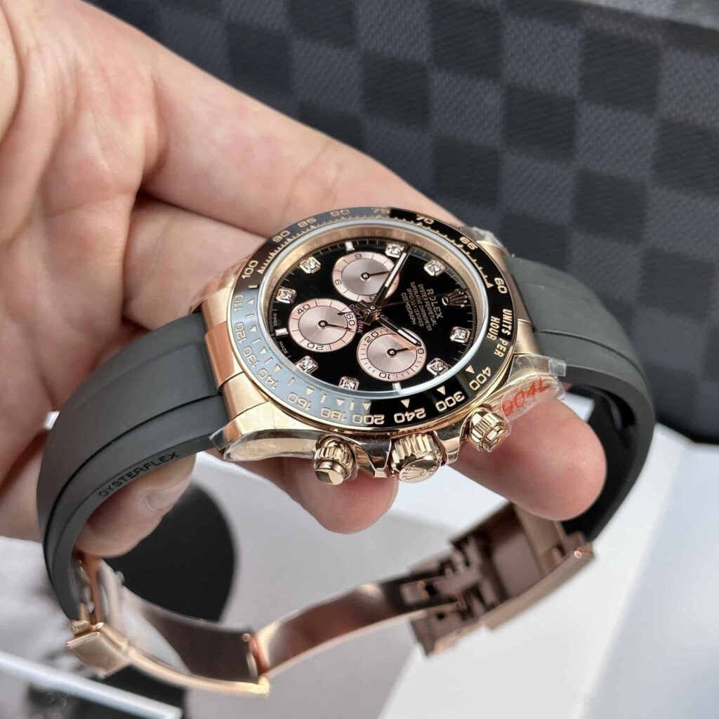 Super Clone Rolex Daytona Sundust Dial 126515LN — case and bezel