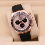 Super Clone Rolex Daytona Sundust Dial in Everose Gold 126515LN — case and bezel