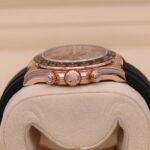 Super Clone Rolex Daytona Sundust Dial in Everose Gold 126515LN — side profile