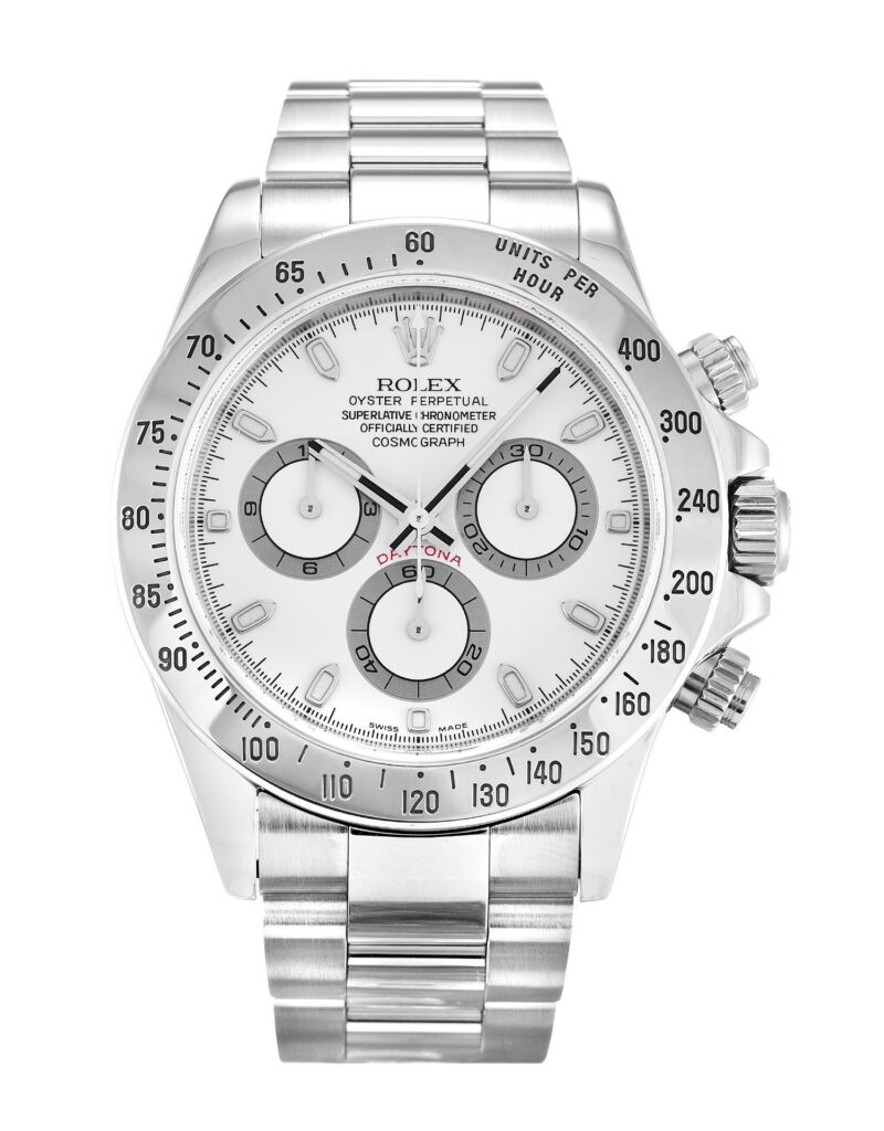 Super Clone Rolex Daytona White Dial 116520