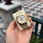 Super Clone Rolex Daytona White Dial 116523-2 — dial close-up