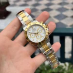 Super Clone Rolex Daytona White Dial 116523-2 — side profile