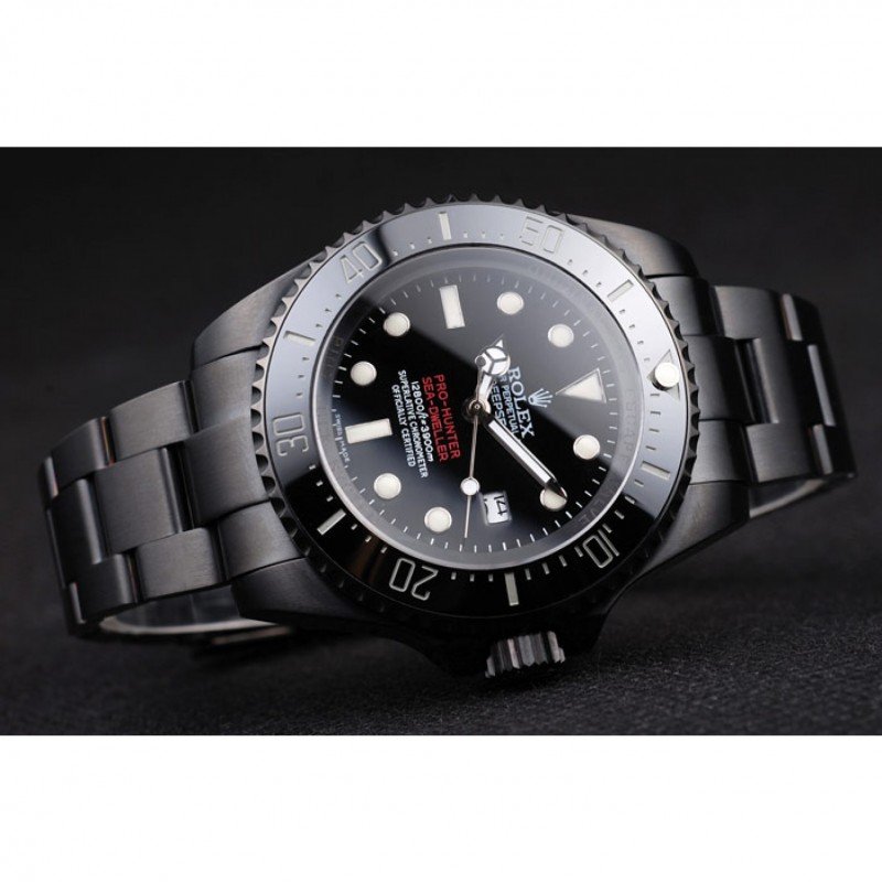 Super Clone Rolex Deepsea Black Dial REP016819 — bracelet detail