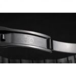 Super Clone Rolex Deepsea Black Dial REP016819 — on leather display