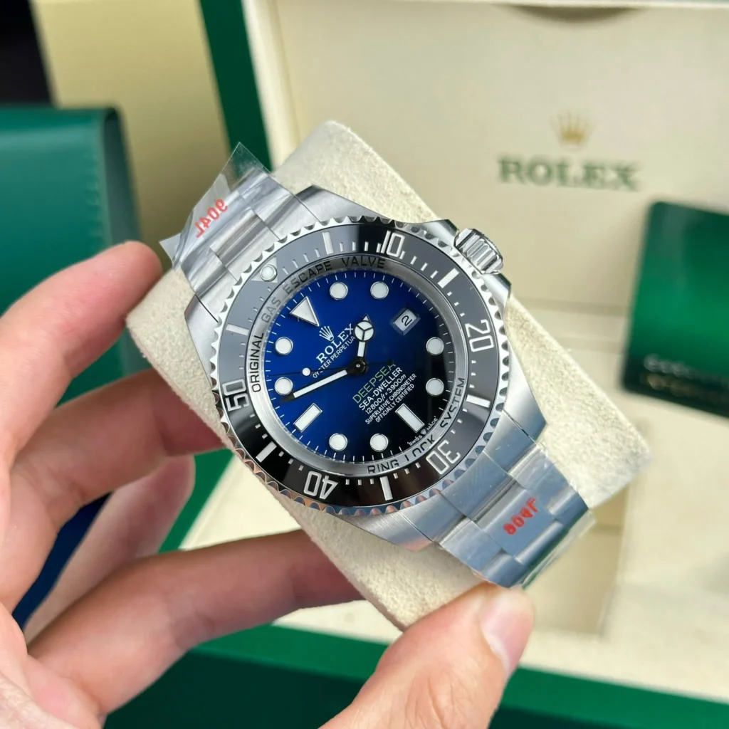Super Clone Rolex Deepsea James Cameron Dial 126660 — dial close-up