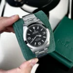 Super Clone Rolex Explorer Black Dial 224270 — case and bezel