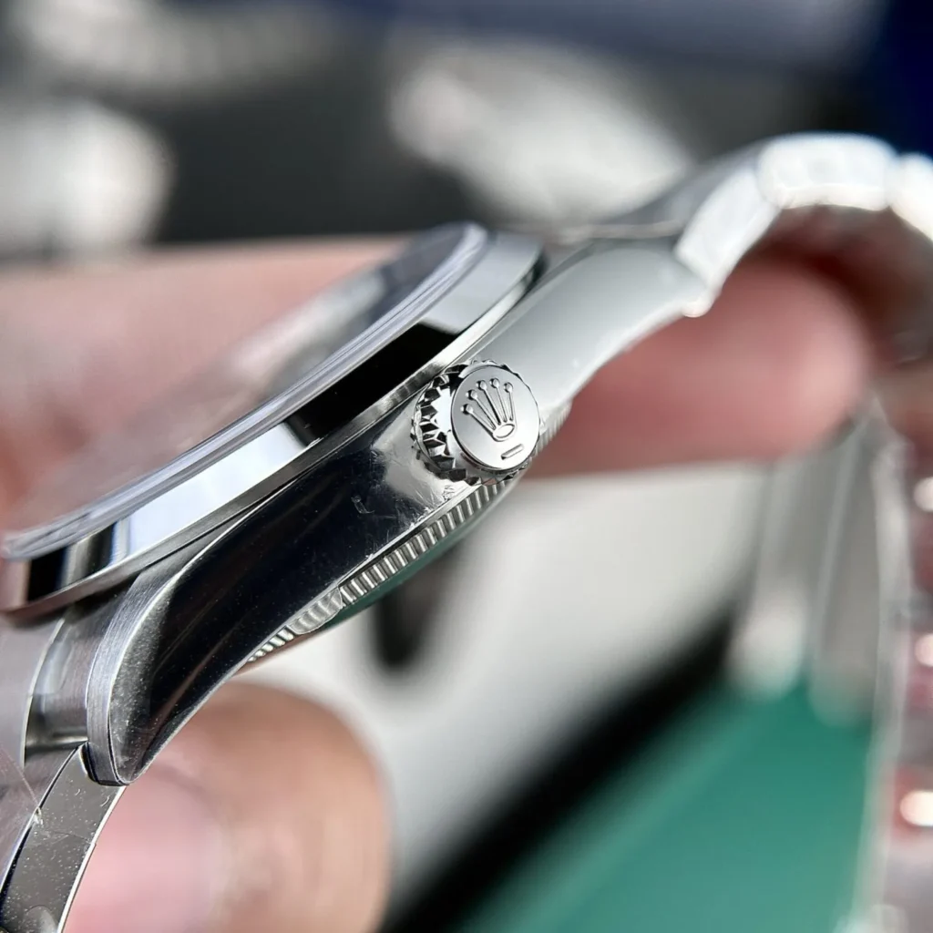 Super Clone Rolex Explorer Black Dial 224270 — side profile