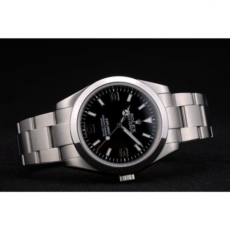 Super Clone Rolex Explorer Black Dial 42002 — bracelet detail