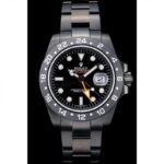 Super Clone Rolex Explorer Black Dial 98239 — dial close-up