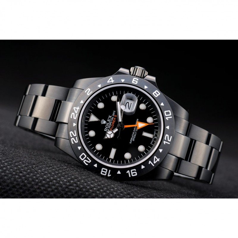 Super Clone Rolex Explorer Black Dial 98239 — side profile