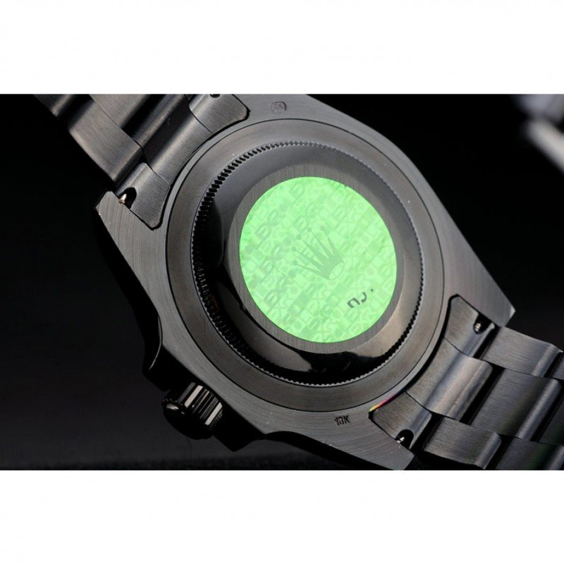 Super Clone Rolex Explorer Black Dial 98239 — movement / caseback view