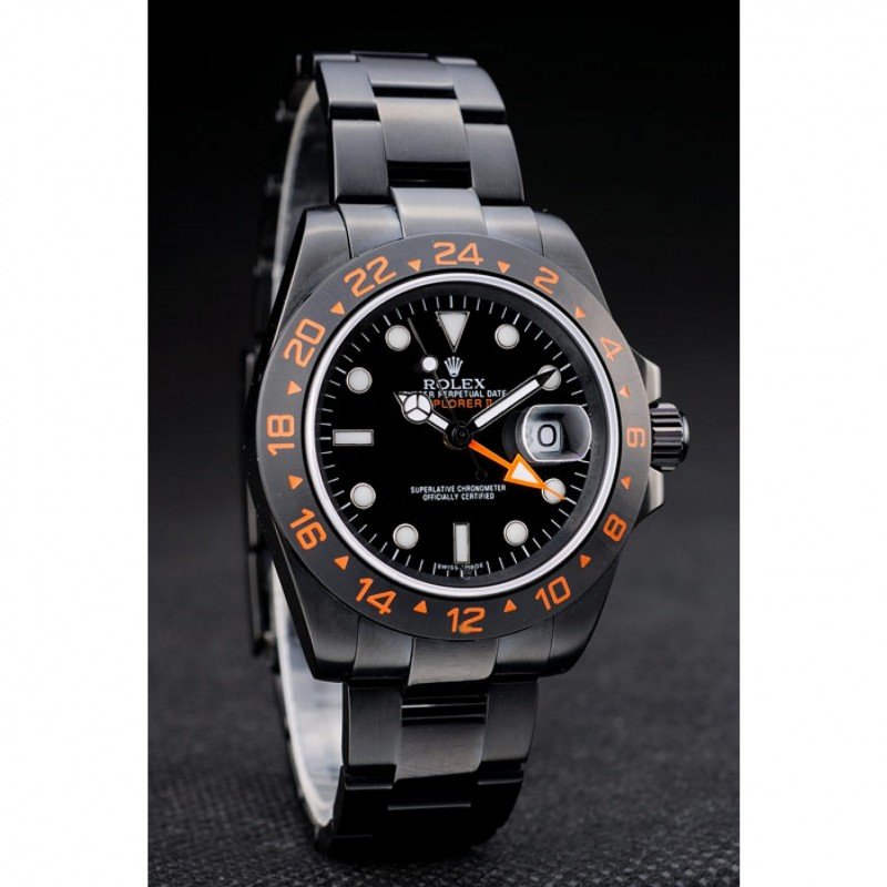 Super Clone Rolex Explorer Black Dial 98240 — case and bezel