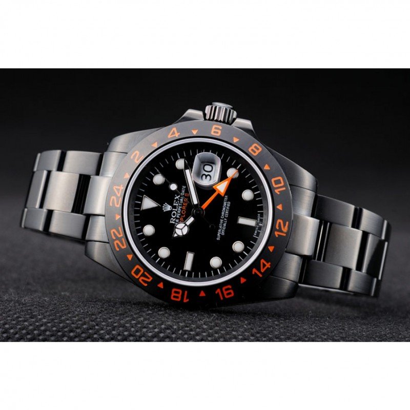 Super Clone Rolex Explorer Black Dial 98240 — side profile