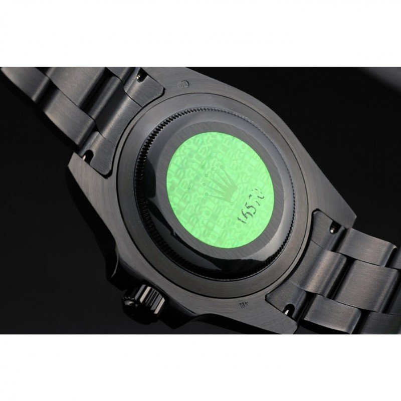 Super Clone Rolex Explorer Black Dial 98240 — movement / caseback view