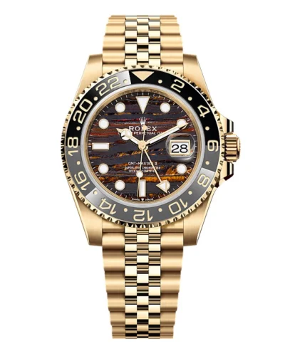 Super Clone Rolex GMT-Master II 126718GRNR Tiger Iron Dial