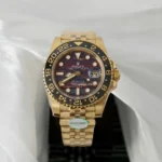 Super Clone Rolex GMT-Master II 126718GRNR Tiger Iron Dial — bracelet detail