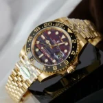Super Clone Rolex GMT-Master II 126718GRNR Tiger Iron Dial — clasp and links