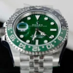 Super Clone Rolex GMT-Master II 126729VTNR Jubilee “Absinthe” — side profile