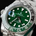 Super Clone Rolex GMT-Master II 126729VTNR Jubilee “Absinthe” — clasp and links