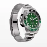 Super Clone Rolex GMT-Master II 126729VTNR Oyster “Absinthe” — movement / caseback view
