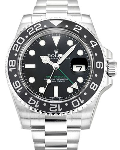 Super Clone Rolex GMT-Master II Black Dial 116710 – Swiss SuperClone