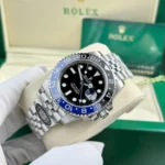 Super Clone Rolex GMT-Master II Black Dial 126710BLNR “Batgirl” — side profile