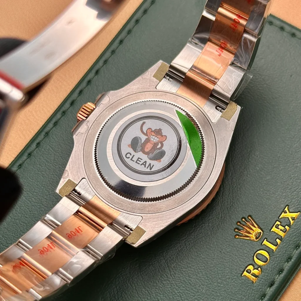 Super Clone Rolex GMT-Master II Black Dial 126711CHNR Root Beer — side profile
