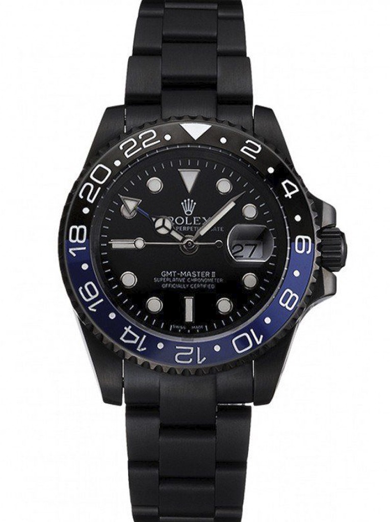 Super Clone Rolex GMT-Master II Black Dial PR18239